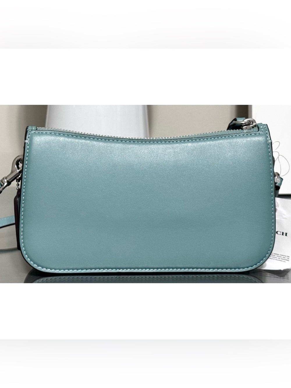 COACH Penn Shoulder Bag, AQUAMARINE/SILVER - Picture 3 of 11